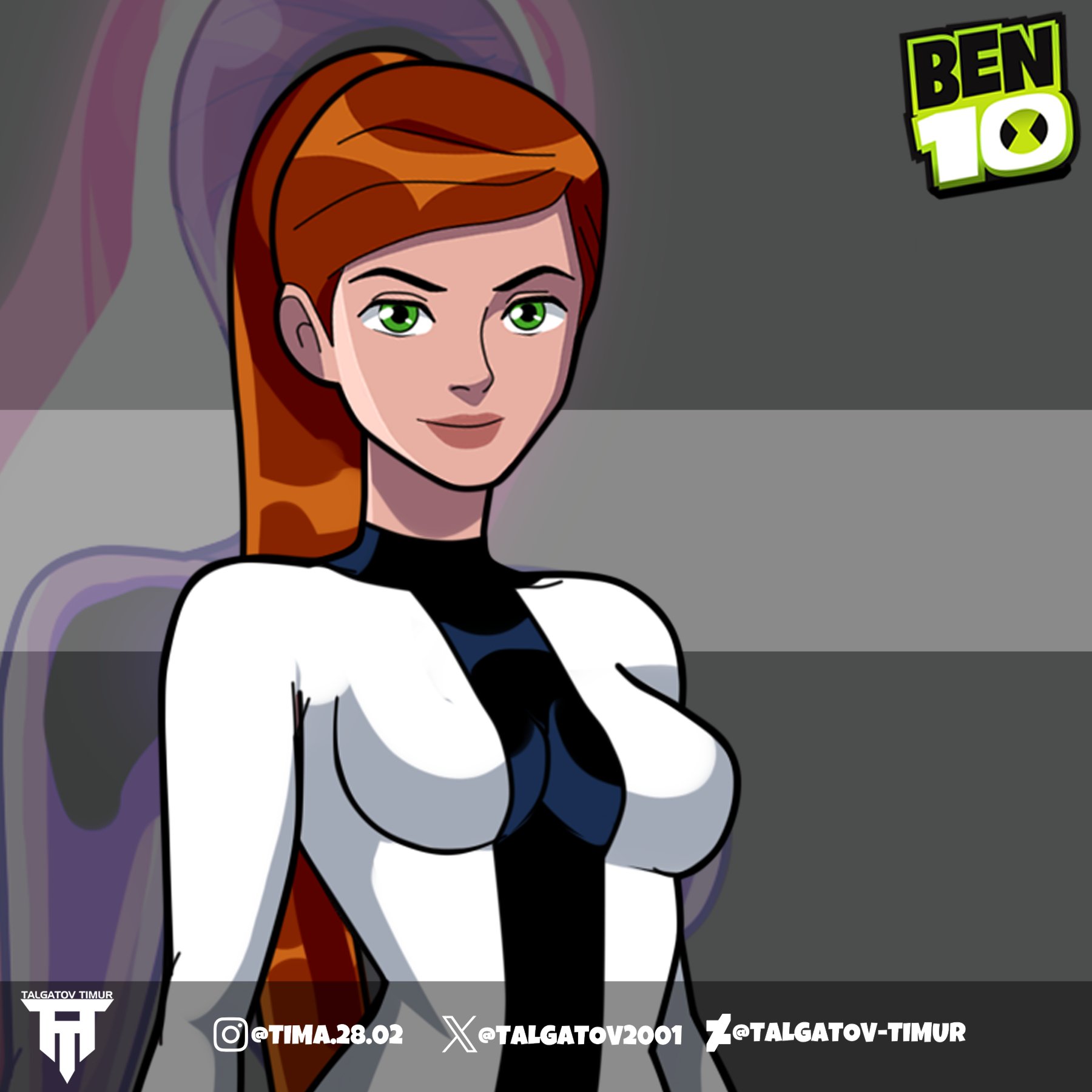 gwen tennison Ben 10 Gwen Tennyson Anodite #art #illustration  #artwork #ben #ben10 #digital #ben10alienforce #ben10omniverse  #ben10ultimatealien #ben10reboot #ben10fanart #fanart #artist #manofaction  #alienforce #fanart #characters ...