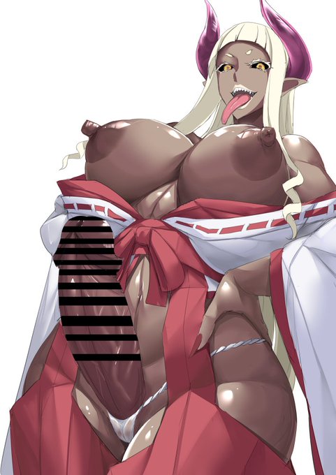 【エロ】ぐら乳頭さんの「あくみこ」のポンコツ異世界転移ふたなり爆乳魔王のマオちゃん 