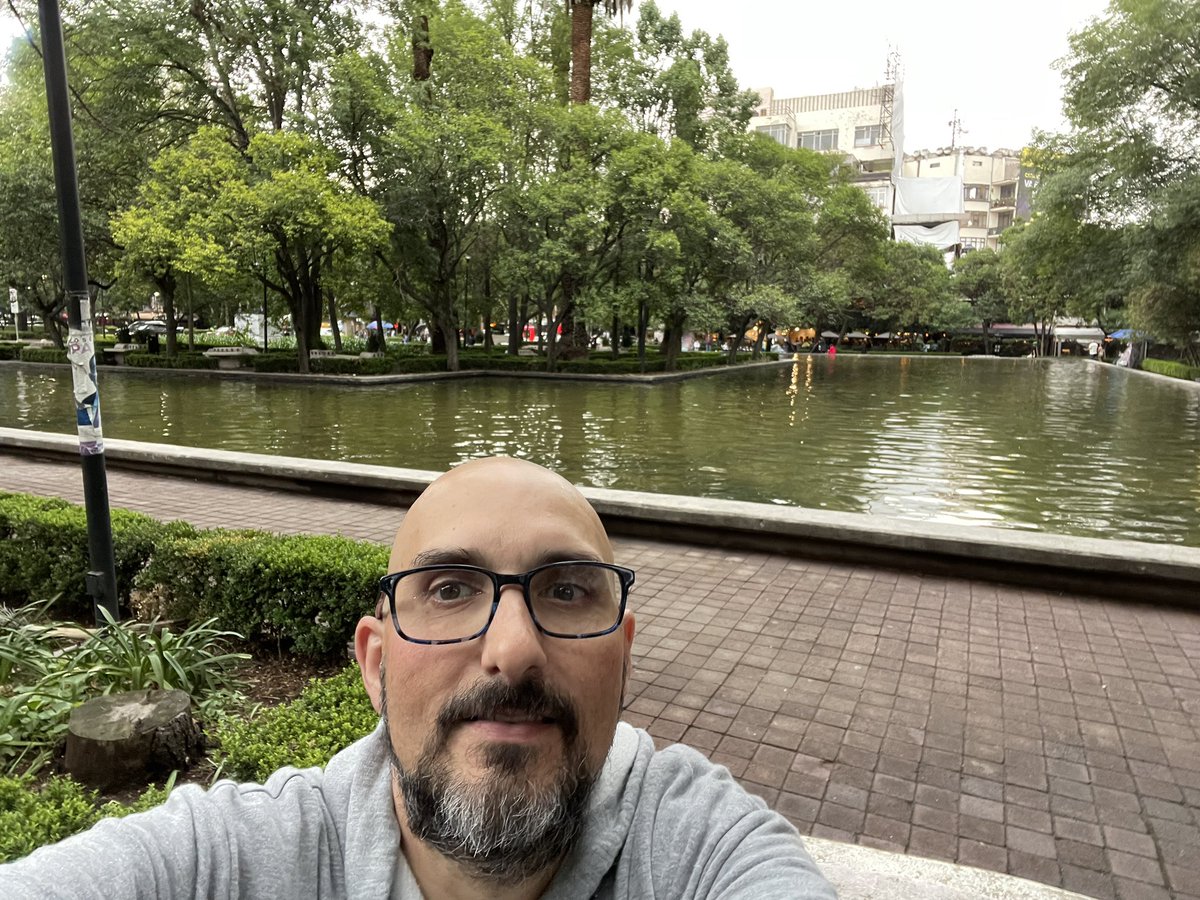 Landed in Mexico City. I’m here with a group of teachers for an immersive experience learning about water sustainability. Let the good times begin! Kickoff dinner tonight.