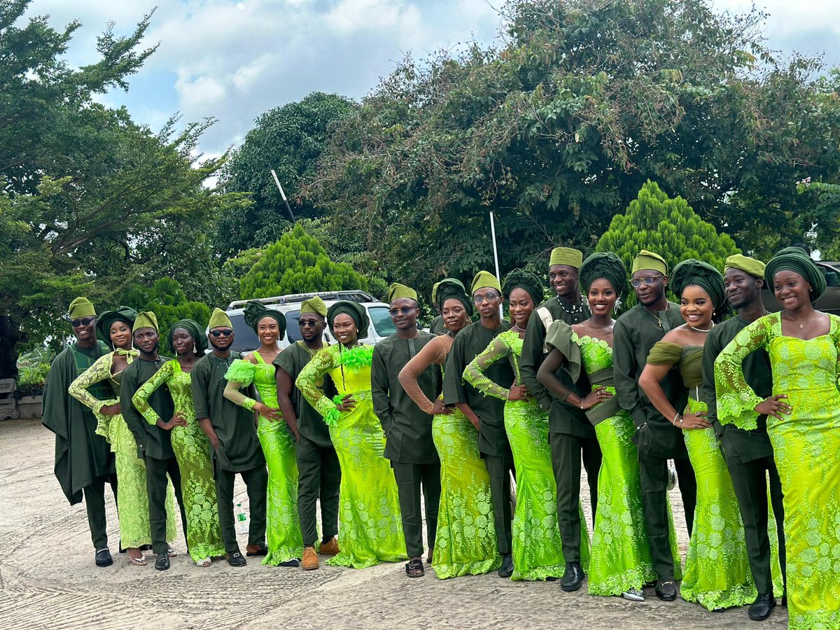 oau_nfcs's tweet photo. IT'S NFCS OAU FYB SUNDAY! 💚✨
Bittersweet moment as we wrap up FYB Week &amp; bid farewell to our Beloved FYBs. Thanks for being amazing NFCSers! We love you all! 
PS: Make a shout-out to the FYB you'll miss the most in the comments!🤭

#NFCSOAU #FYBWeek https://t.co/5p0SVyABe0
