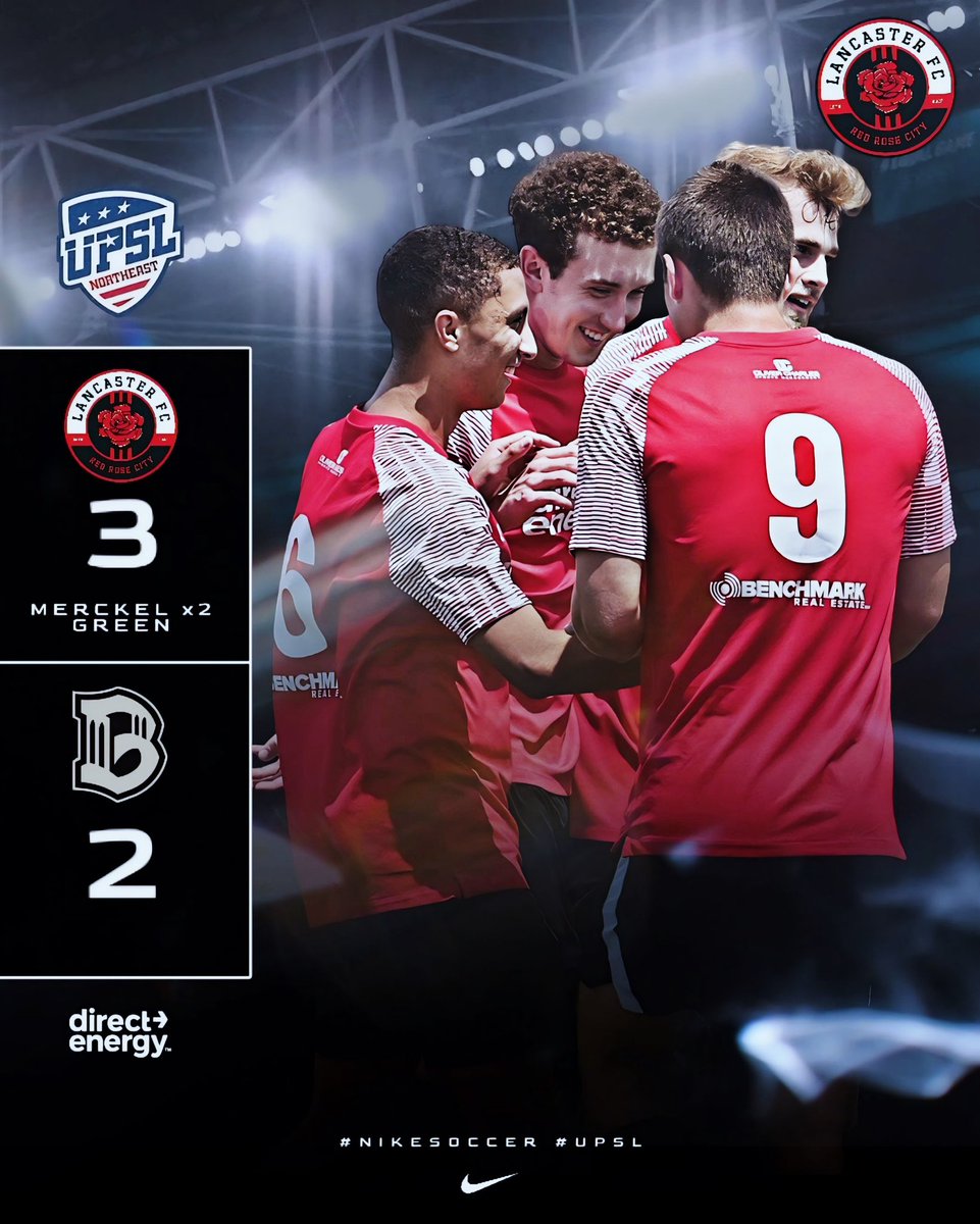 WHAT A WIN! 🌹

Our first game at the Clipper Magazine Stadium ends in a 3-1 victory! We now march on to the <a href="/UPSLsoccer/">UPSL</a> semi final!

Thank you to everyone who came out to the clipper to get behind the lads. 🙏

#RedRoseCity #NikeSoccer
