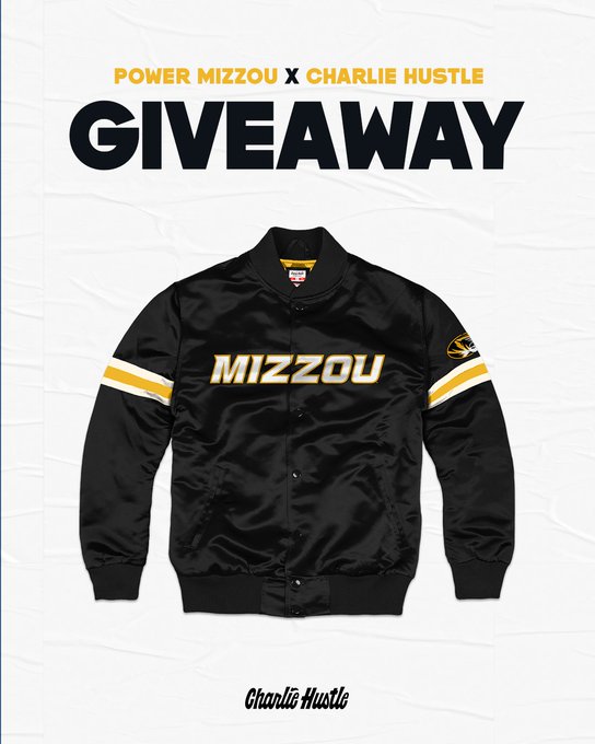 Power Mizzou (@powermizzoucom) on Twitter photo We've got a new giveaway for #Mizzou fans courtesy of our friends <a href="/CharlieHustleCo/">Charlie Hustle</a>
All you have to do is follow us, follow them and RT this tweet and you're eligible to win. Announcement of the winner will come on Friday June 28. We've got a new giveaway for #Mizzou fans courtesy of our friends <a href="/CharlieHustleCo/">Charlie Hustle</a>
All you have to do is follow us, follow them and RT this tweet and you're eligible to win. Announcement of the winner will come on Friday June 28.