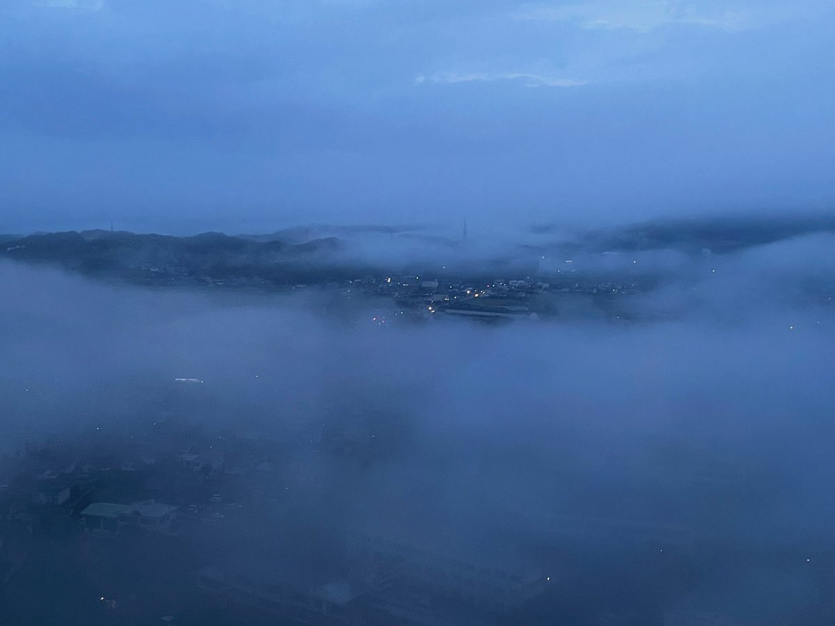 うわ！雲海〜！
