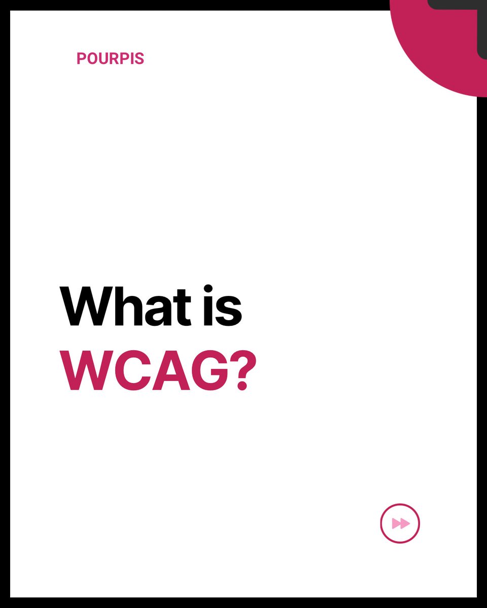 pourpis's tweet image. 🌎 No matter where you are in the world, complying with WCAG will make your website accessible! 

#webaccessibility #WebContentAccessibilityGuidelines #WCAG #AmericansWithDisabilitiesAct #a11y