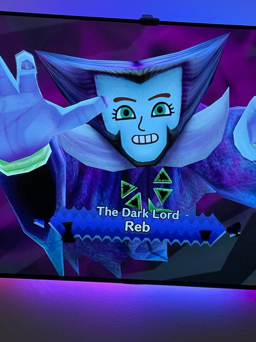 started playing miitopia last night and spent hours making a mii look like my face just for the game