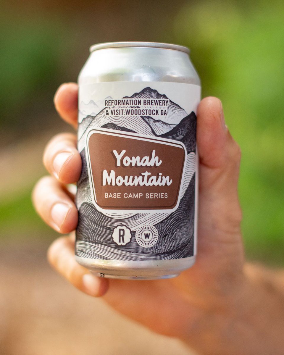 For those moments when you reach the summit. 

#northgeorgiamade #setbeerfree #reformationoutside #yonahmountain