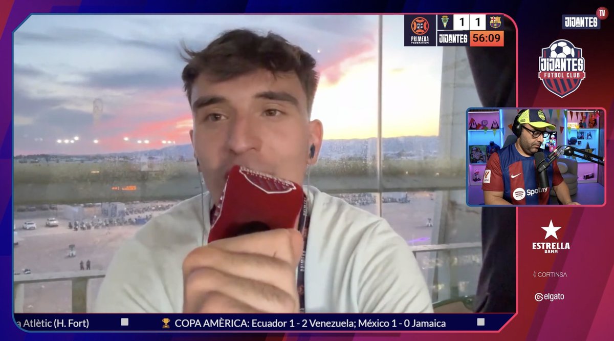 📺 DIRECTO <a href="/JijantesFC/">Jijantes FC</a>

⏰ Media parte en el Nuevo Arcángel 

🟢⚪️ Córdoba 1 - 1 Barça Atlètic 🔵🔴

En caso que el partido acabe con este resultado en el marcador, el partido iría a la prórroga 👀

🔗 twitch.tv/gerardromero