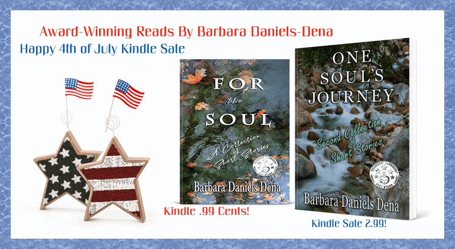 barbdena5424's tweet photo. **RT-Pin**
SPLASH into summer reading with my "For The Soul" Series! Happy 4th of July Week is coming ...My Kindles will be on #sale now through July 8th, 2024 from Amazon Kindle &amp; FREE with KU! 📚🎉https://t.co/68XXmVDEnA https://t.co/yWtC6QiwDB