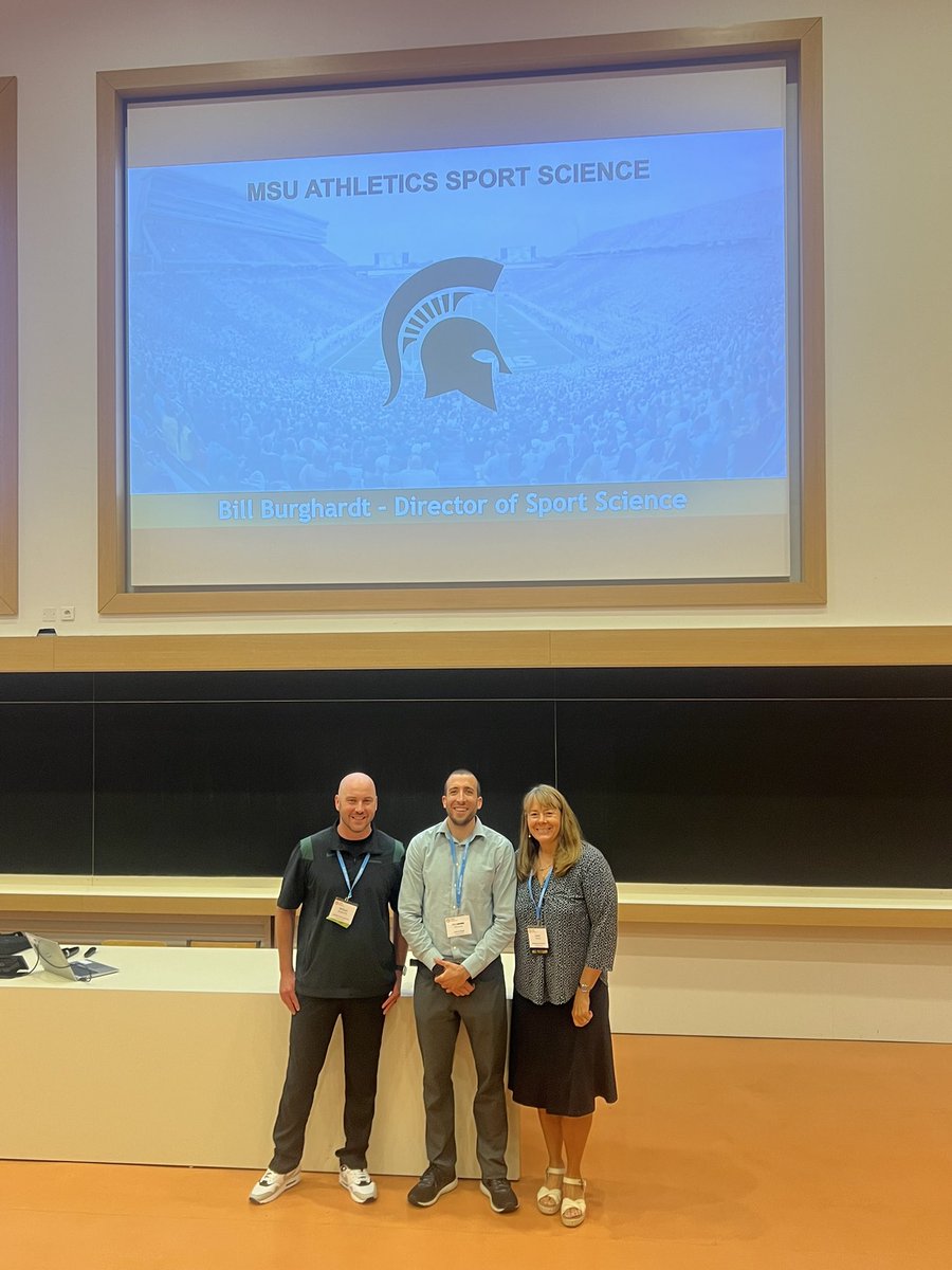 Incredibly thankful for the opportunity to present with Drs. <a href="/kap_msu/">KAP Lab MSU</a>, <a href="/AlexMontoye/">Alex Montoye</a>, and <a href="/Harkey_MS/">Matthew Harkey</a> about the incredible collaborations possible between Faculty and Athletics at the 2024 ICAMPAM in Rennes, France this past week! <a href="/ismpb_org/">ISMPB</a>