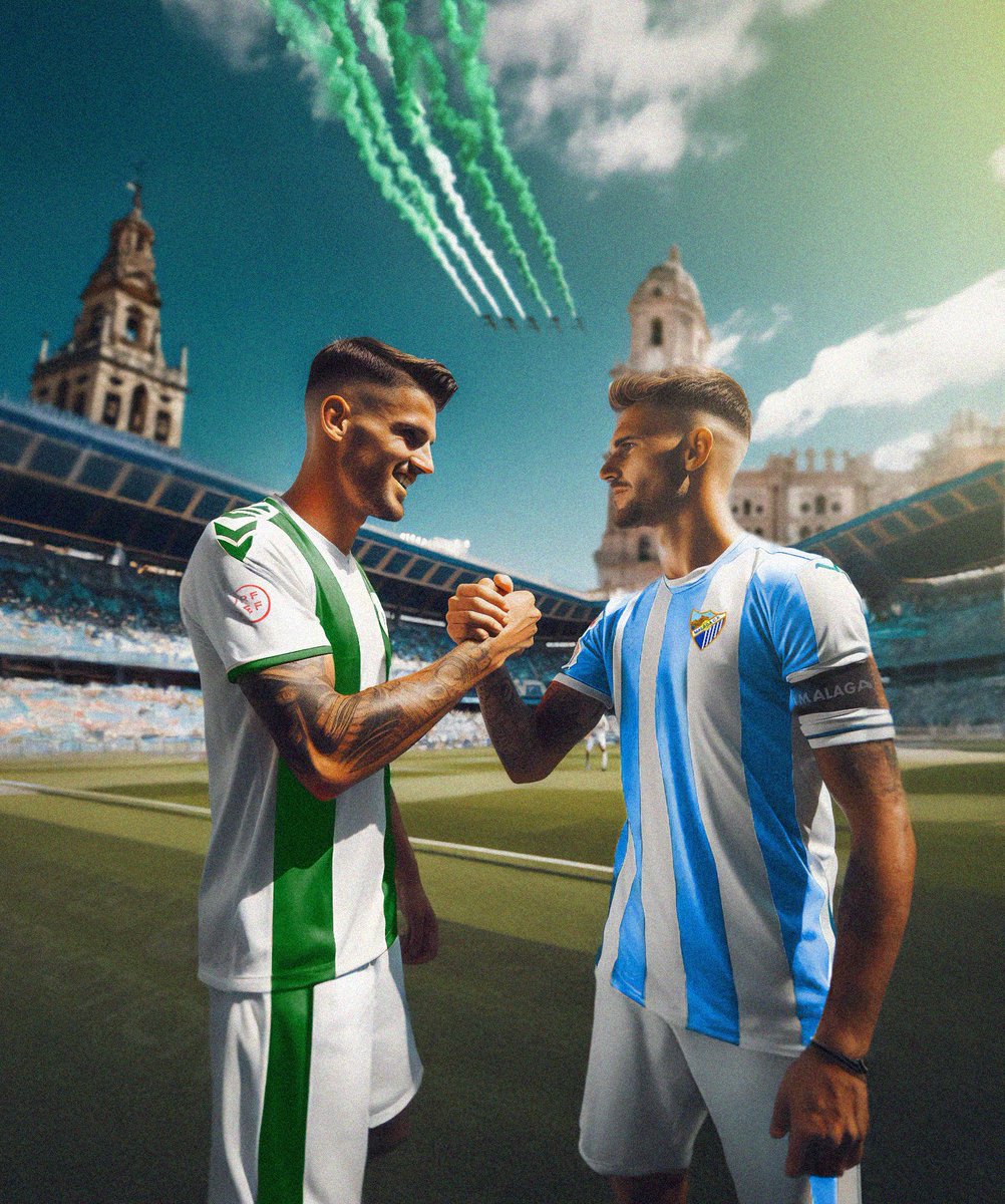 ¡𝗠𝗔𝗟𝗔𝗚𝗔 𝗬 𝗖𝗢𝗥𝗗𝗢𝗕𝗔 𝗦𝗢𝗡 𝗗𝗘 𝗦𝗘𝗚𝗨𝗡𝗗𝗔!

✍️ El "Pacto de Fuengirola" se ha CUMPLIDO.

🥳 Vayan trayendo el 𝒔𝒂𝒍𝒎𝒐𝒓𝒆𝒋𝒐 para la Costa del Sol, hermanos y hermanas, que nosotros ponemos los 𝒃𝒐𝒒𝒖𝒆𝒓𝒐𝒏𝒆𝒔.

🤍🩵 🤝🤍💚

#MálagaCF #CórdobaCF