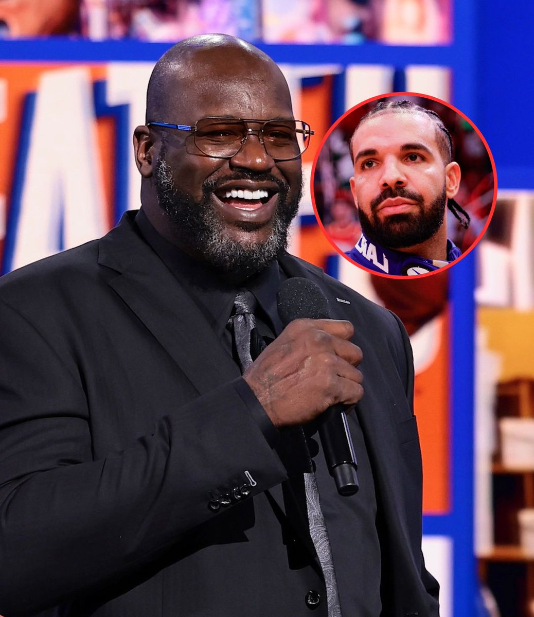 XXL's tweet image. Shaquille O'Neal trolls Drake with a wild photo on his Instagram Story. 😆

In the image, Shaq swaps out the head of a woman on a yacht with Drake's head.

The NBA legend also adds "BBL Drizzy" as the soundtrack.