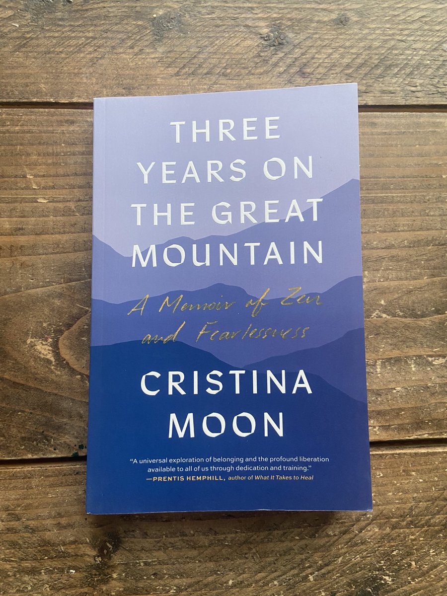 Rinzai Zen priest <a href="/cmoon/">Cristina Moon</a>‘s newly released memoir has just arrived  :) 

I have been very much looking forward to reading this. Cristina kindly gave me a tour of their beautiful temple chozen-ji when I was in town earlier this year.