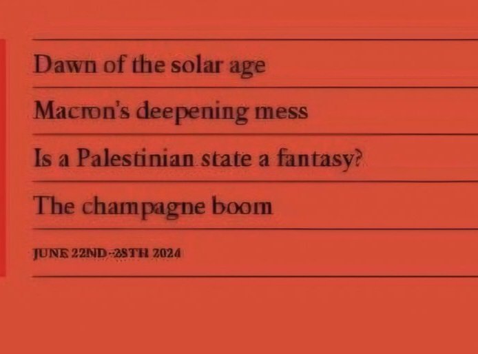 #theeconomist paylasmisti apaçık ortada.. #dağıstan da terör eylemi
Rusya istihbaratı olmasa 
daha buyuk bir olay olacakti
Çunku hersey "aleni" 
#theeconomist dergisi tarih ve olacak konuları zaten vermisti.. Dünyada hicbir sey tesadüf degıl #sondakika #rusya #VNL2024