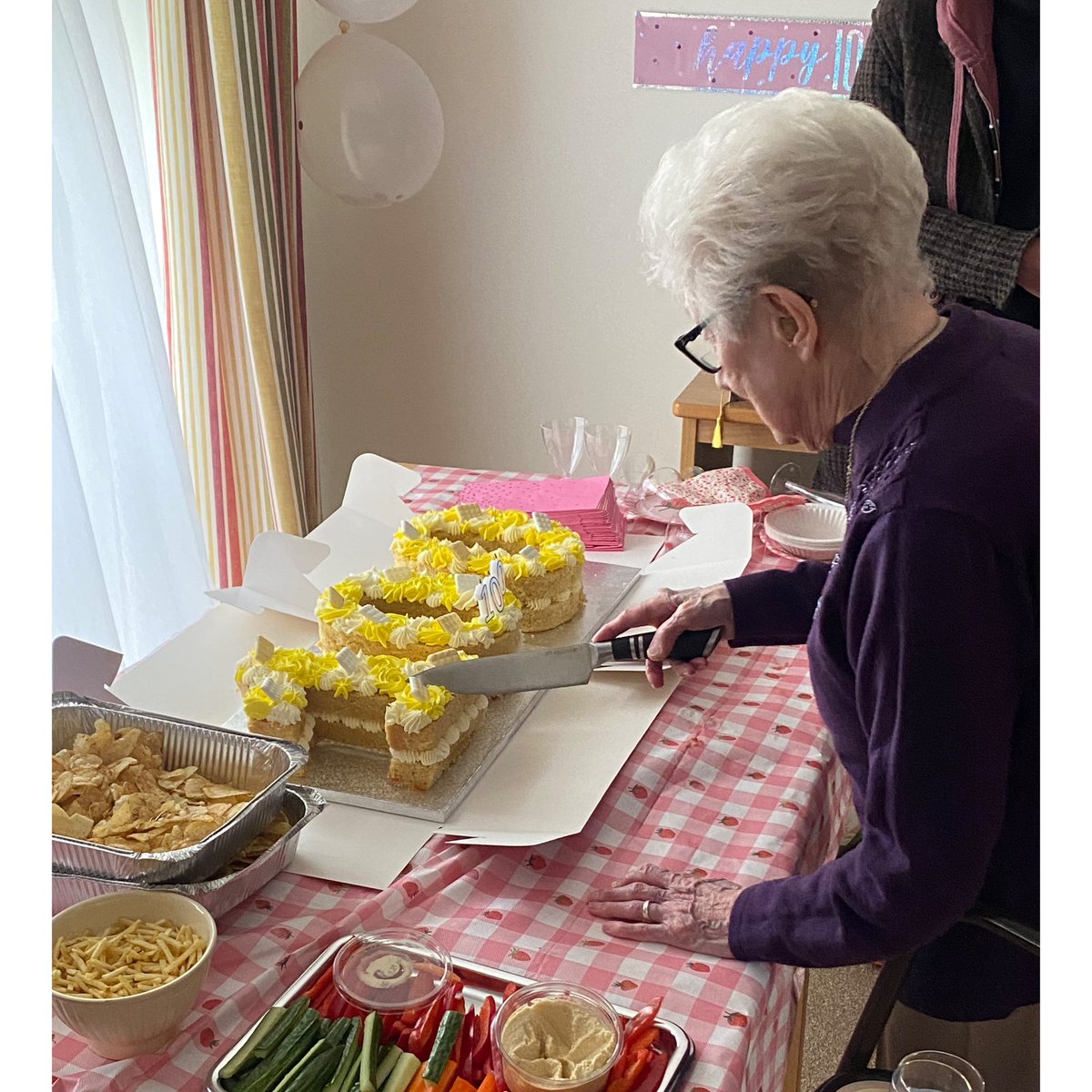 EmilyBense's tweet photo. 🗓️April, Laurens Hen Do, NANA’S 100TH https://t.co/9a6Ig4Di8R