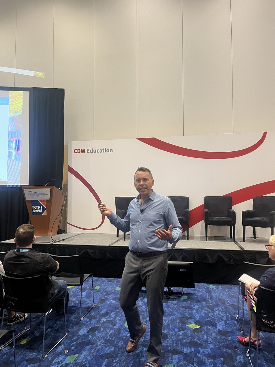 EdTech K–12 Magazine (@edtech_k12) on Twitter photo .<a href="/Amos_ALP/">Amos Fodchuk</a> worked with <a href="/ProjectTomorrow/">Project Tomorrow</a> on a survey that captures how #K12 teachers feel about generative AI. He is sharing results in a <a href="/CDWCorp/">CDW Corporation</a> session at #ISTELive. .<a href="/Amos_ALP/">Amos Fodchuk</a> worked with <a href="/ProjectTomorrow/">Project Tomorrow</a> on a survey that captures how #K12 teachers feel about generative AI. He is sharing results in a <a href="/CDWCorp/">CDW Corporation</a> session at #ISTELive.