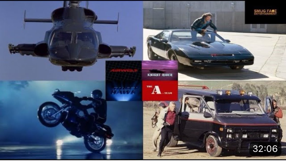 80s Action 4  -Were these 4 the best action shows of the 80s  #80sTV #80sactiontv
youtu.be/qK7JvCrHQBg.