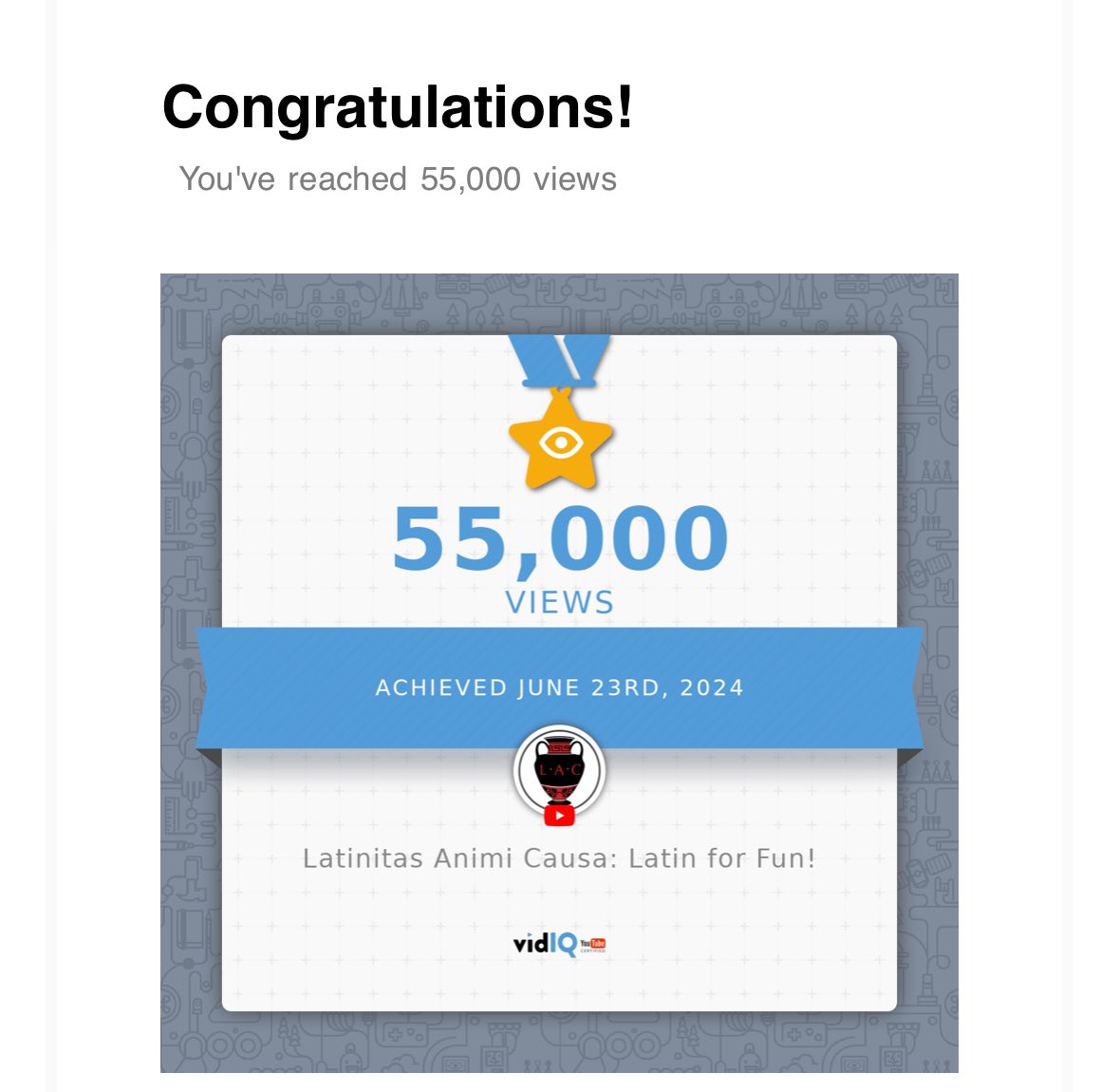 Gratias omnibus agimus! 🥹♥️🫶🏻