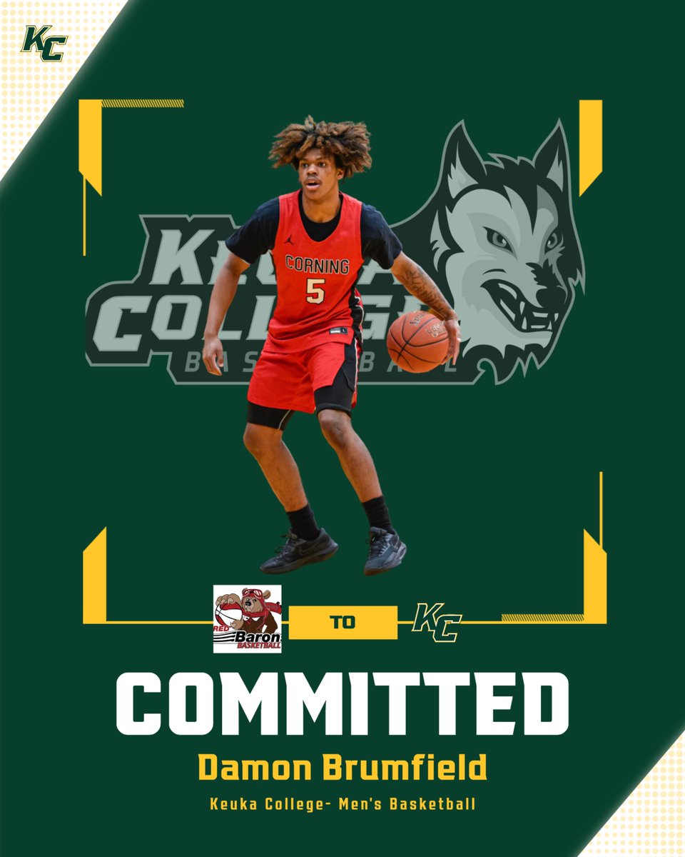 Very excited to announce our next incoming transfer! Damon is a local player from Irondequoit High School and Corning Comm. College. 🐺🏀 <a href="/Keuka_MBB/">Keuka College Men’s Basketball</a>