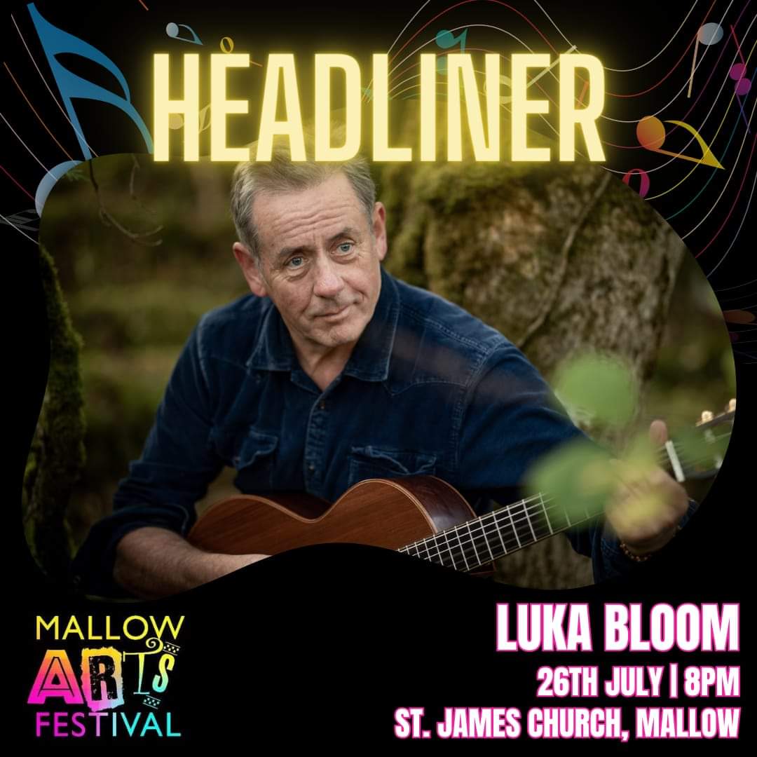 #headliner #headlineact #lukabloom #mallowartsfestival #mallow #artsfestival #stjameschurch #music