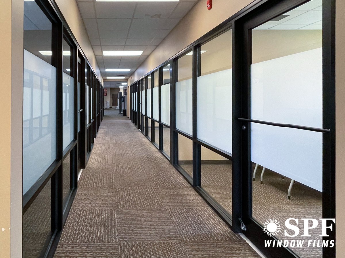 SPFWindowFilms's tweet image. In this particular project, our objective was to obstruct the line of sight for pedestrians at eye level, allowing the office staff to focus on their work more effectively. We take great pride in the successful and aesthetically pleasing implementation of this simple solution.