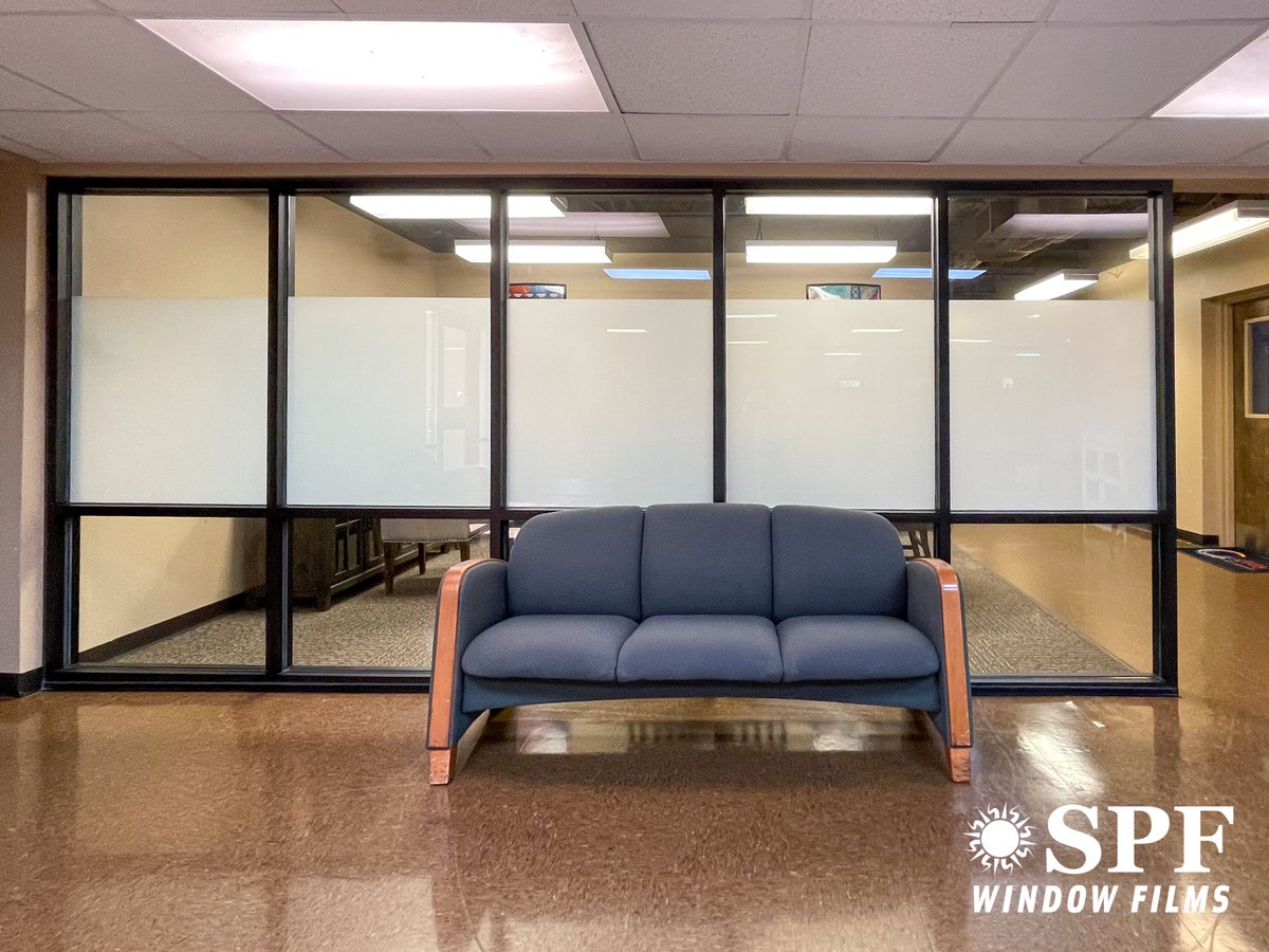 SPFWindowFilms's tweet image. In this particular project, our objective was to obstruct the line of sight for pedestrians at eye level, allowing the office staff to focus on their work more effectively. We take great pride in the successful and aesthetically pleasing implementation of this simple solution.