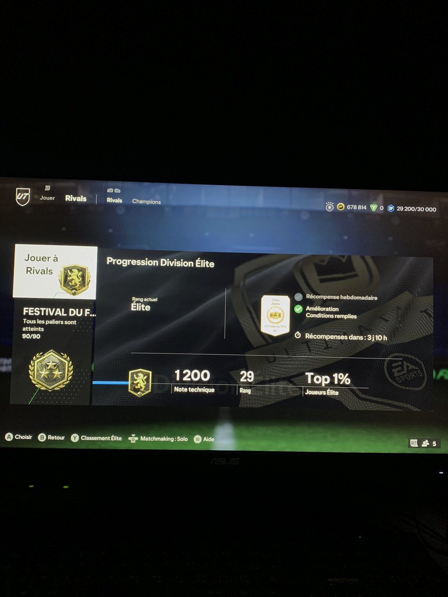 Grind to top 1 in the 🌍 ! 
#eafc24 #rivals #elite