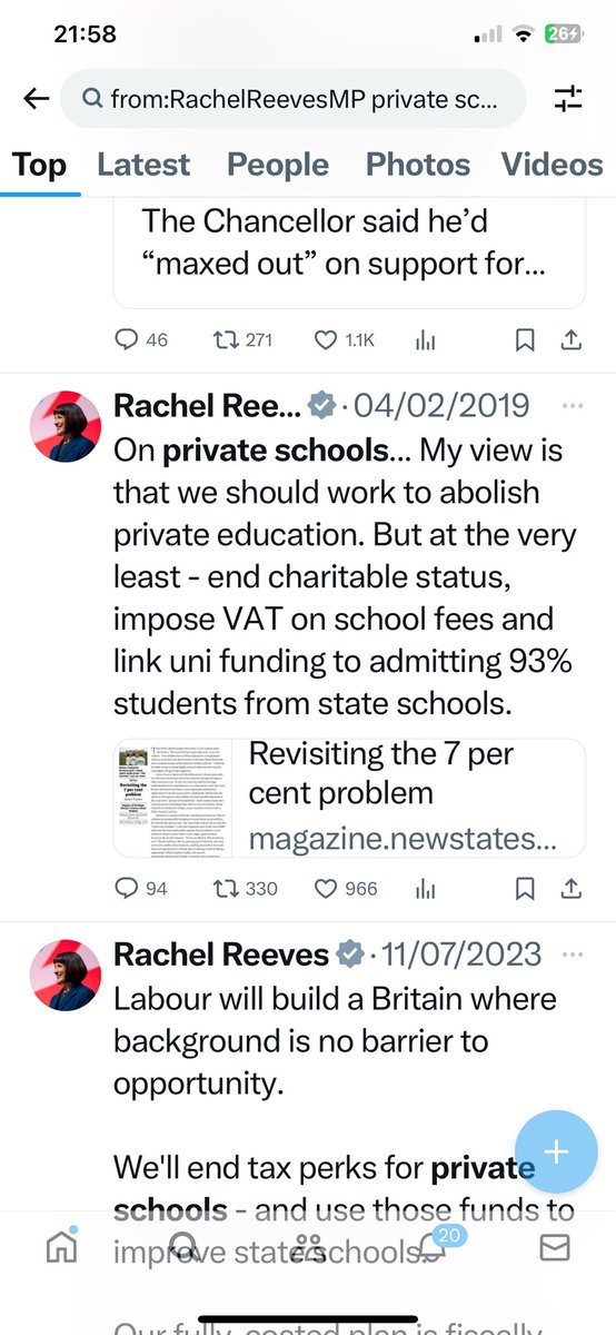 Is it really a 'changed' Labour Party? Labour's tax plans are dressed up as signalling a desire to raise money for state schools - but these posts betray their true motive - ideological envy and hatred