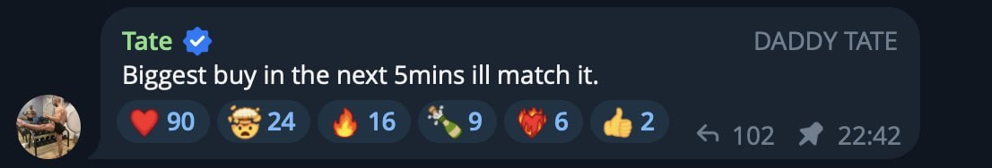 The Real World Tate tweet media