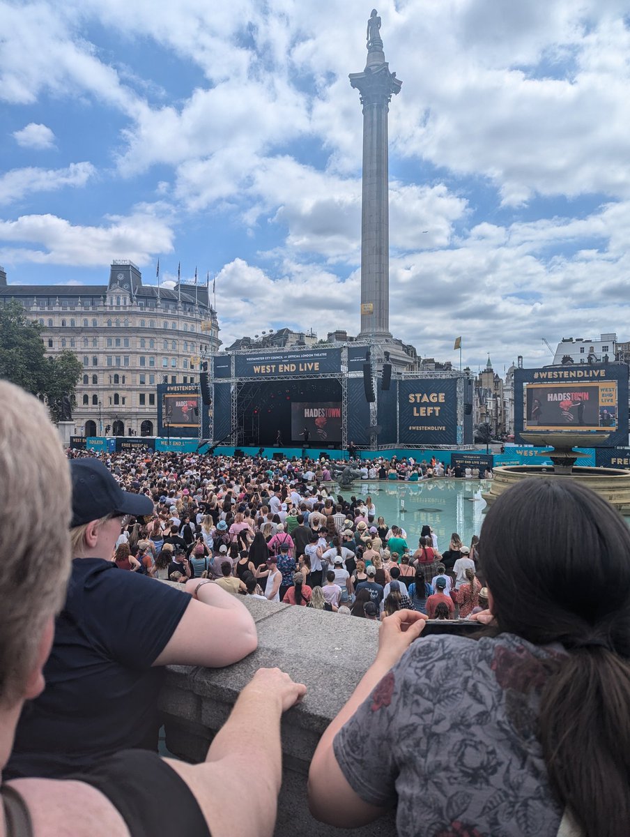 Today I went to see West End Live! So great to see so many amazing musicals perform, my "to watch" list is neverending.

#westendlive #musicals