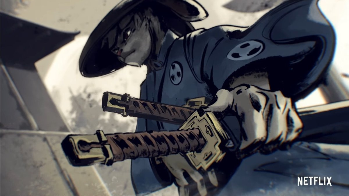 usagilover199's tweet image. the way usagi pictures himself in his head, i&apos;m so ill i love him so much 
#yuichiusagi #samurairabbit