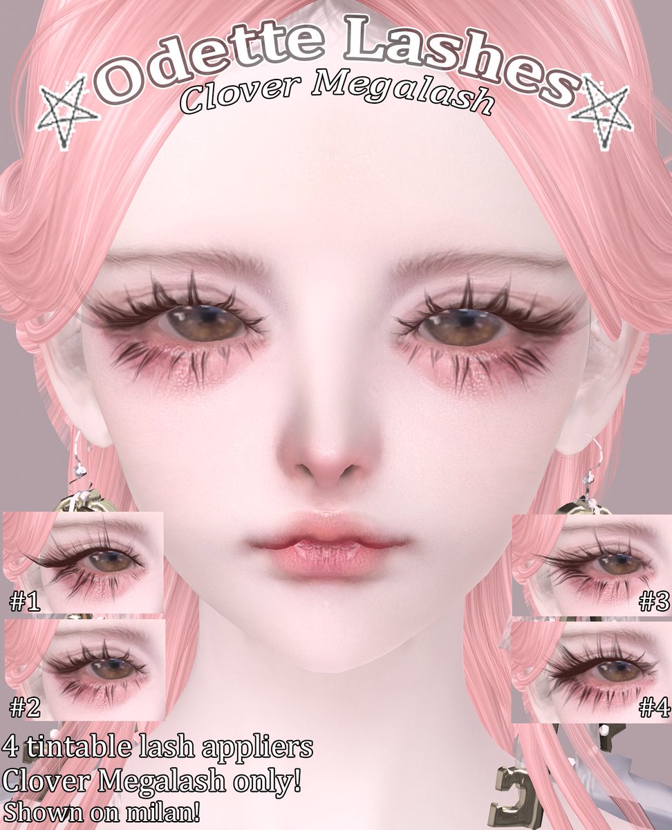 Gift lash appliers for Clover Megalash! ^^

marketplace.secondlife.com/p/Xuxu-Odette-…
