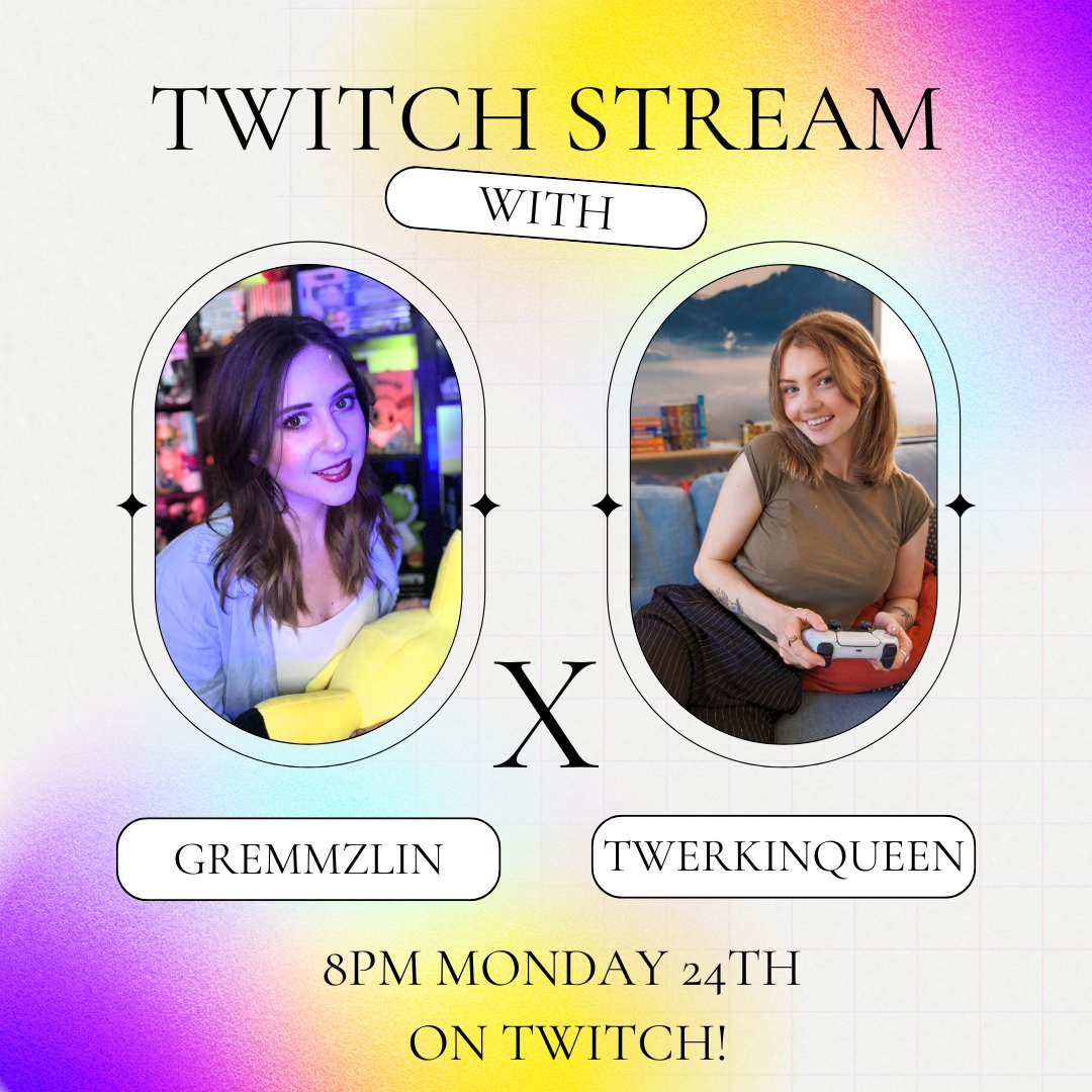 Tonight is the night! <a href="/gremmzlin/">gremmzlin 🔜 PAX AUS</a> and I will be hitting Twitch together as the chaotic duo here to cause harm &amp; mayhem. Join us tonight, won't you?
