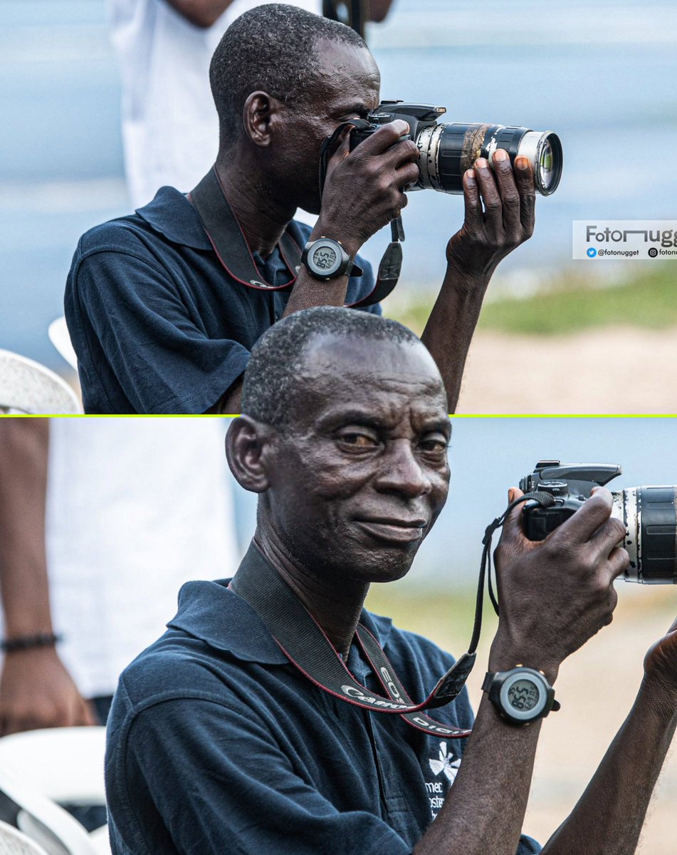 Since 1996, Mr Hakeem has been capturing the Nigeria Premier Football League. 

28 years of excellent service 🤝🙌

[ 📸- Shot by <a href="/FotoNugget/">SarkinFOTO</a> ]