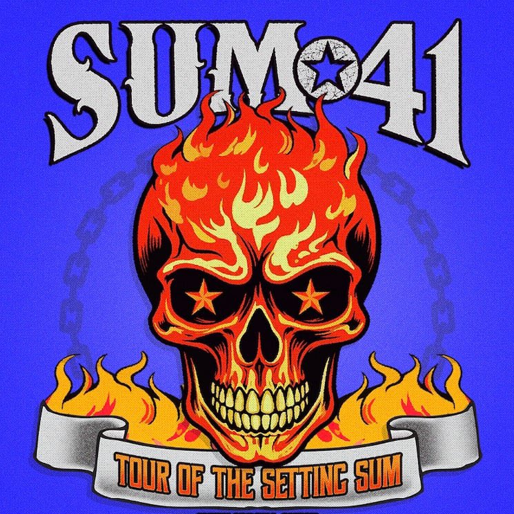 Sum41_TNS's tweet photo. Skumfuks in Europe! Did you really think this is it, no more tour dates? You need to think again, as the Tour of the Setting Sum is about to expand to the old continent even further. Get your calendars and wallets ready, the new tour dates will be announced very #soon! 

✋💀🖕 https://t.co/rDbq6TqYiM