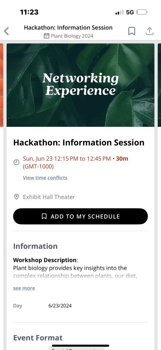 Curious and wondering if to sign up for the <a href="/ASPB_ARN/">ASPB African Researchers Network</a> #Hackathon at #PlantBio2024? 

Join us at the exhibit hall today at 12.15pm to learn more.

You can still register here until 2pm today : docs.google.com/forms/d/e/1FAI…