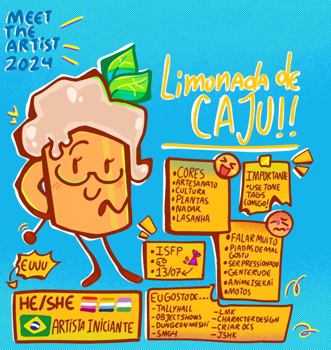 Limonada_decaju's tweet image. Aproveitar meu engajamento pra botar o meu 

Mete....no artista 2024🤨