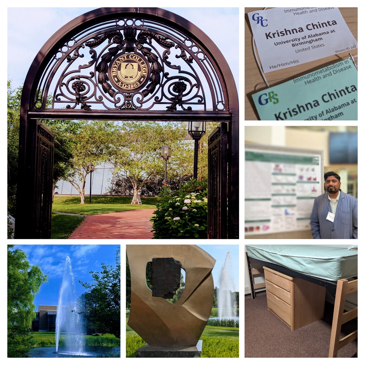 Krishna C. (@krishna4science) on Twitter photo Had a great time giving a talk and presenting poster at #GRS #GRC #immunometabolism <a href="/GordonConf/">Gordon Research Conferences</a> Fascinated by how #metabolism connects diverse fields. Grateful for new friends & collaborations. Thanks to the organizers & for the support <a href="/SteynTBLab/">Steyn Lab</a> <a href="/UABImmunology/">UAB Immunology Institute</a> <a href="/UABMicrobiology/">UAB Microbiology</a> Had a great time giving a talk and presenting poster at #GRS #GRC #immunometabolism <a href="/GordonConf/">Gordon Research Conferences</a> Fascinated by how #metabolism connects diverse fields. Grateful for new friends & collaborations. Thanks to the organizers & for the support <a href="/SteynTBLab/">Steyn Lab</a> <a href="/UABImmunology/">UAB Immunology Institute</a> <a href="/UABMicrobiology/">UAB Microbiology</a>