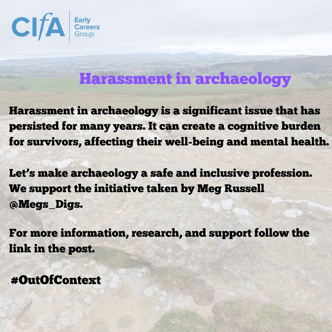 CIfA Early Careers SIG tweet media