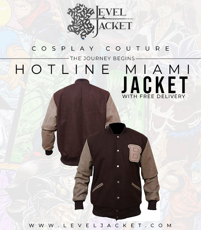 JacketLevel's tweet image. Unleash Your Inner Heister The Payday 2 Hotline Miami Character Bomber Jacket
#ORDERNOW!
bit.ly/3H7NSIb
#bomberjacket #payday2 #cosplay #jacketcosplay #leveljacket #leatherjacket #jacketformen #comiccon #NYC @followers #LikeAndShare #gamers #jacket
