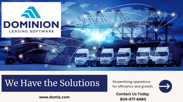 dominionls's tweet photo. At Dominion Leasing Software, we understand the unique challenges faced by transportation companies in managing their assets efficiently and cost effectively #transportationindustry #assetmanagementsoftware #assetmanagement 
 Visit us at https://t.co/RbWTAQiZfu https://t.co/2JY2gKjPdR