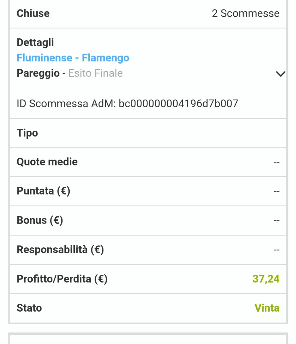 BothTips's tweet image. Brasileirao session trading:
Bahia-Cruzeiro ❌
Fluminense-Flamengo ✅
#betfair #football #trading #sudamerica