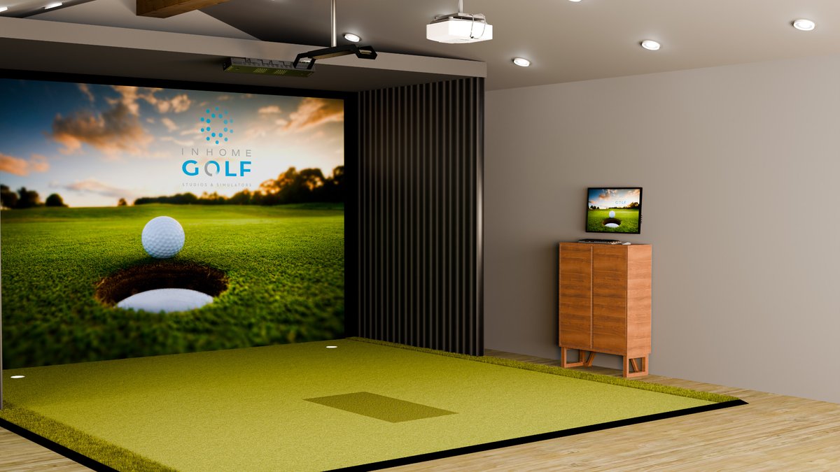 InHomeGolfSims's tweet photo. Did you know we do 3D renders for our clients? Doing this allows you to see your dreams and ideas into something more real. 

#inhomegolf #golfsimulator #golfsim #mancavegolf https://t.co/b3JqAPuhCL