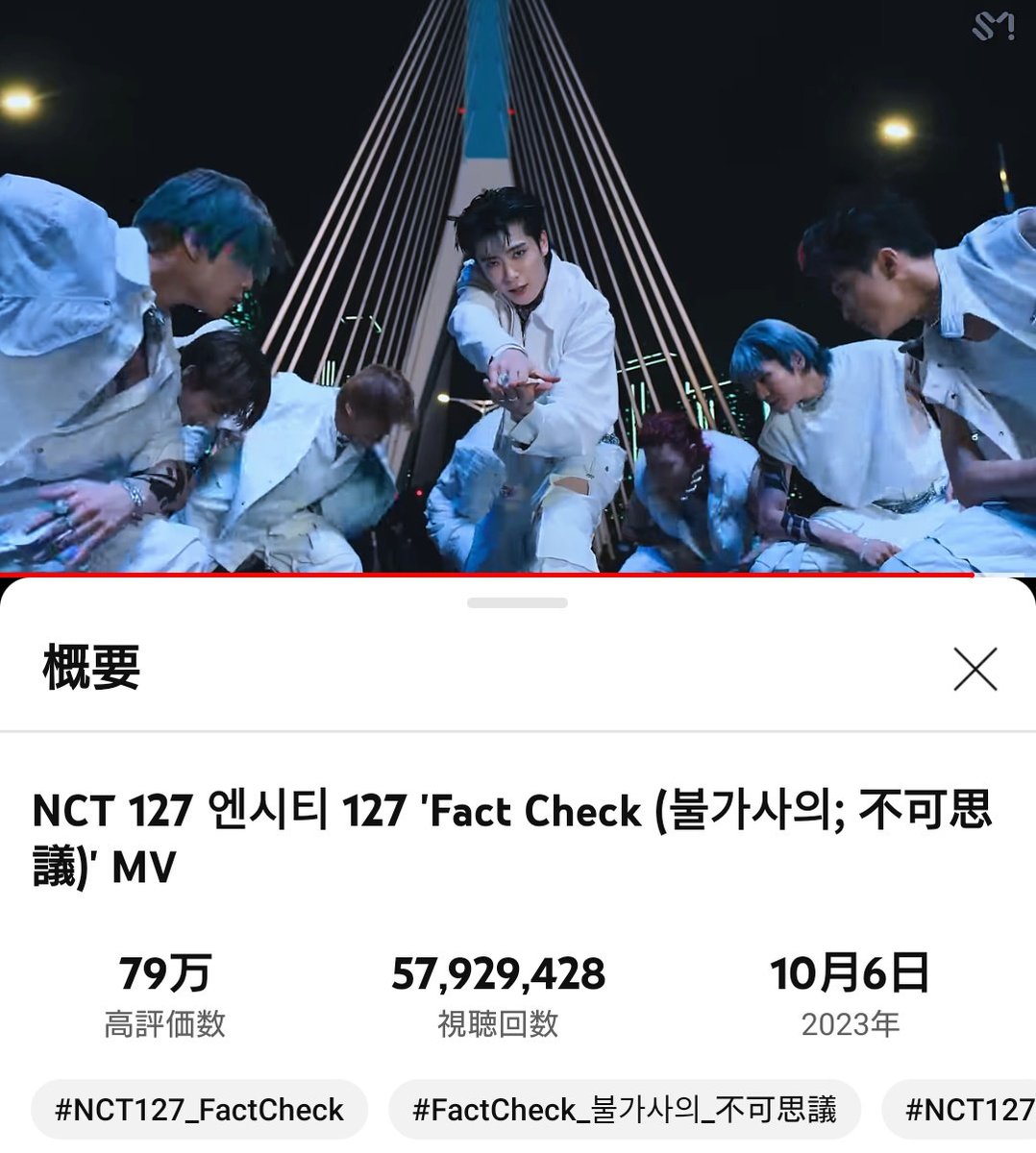 tychi07011215's tweet image. 💚NCT127 Fact Check MV💚

カムバのお知らせきたーー！
これから更に忙しくなります🔥
カムバ前にFactCheckぶん回そう🎧

自己最速1億再生やるぞシズニ💚

▶️youtu.be/vGuJuW0bDWA?si…

#NCT127_FactCheck 
#FactCheckTo100M 
#NCT127 #イリチル