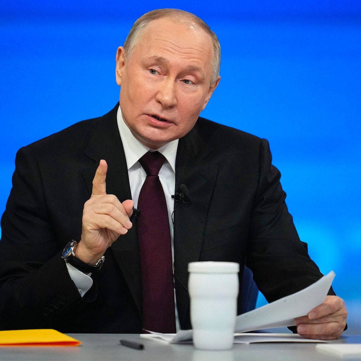 Putin considers NATO a terrorist organization.

Is he correct?