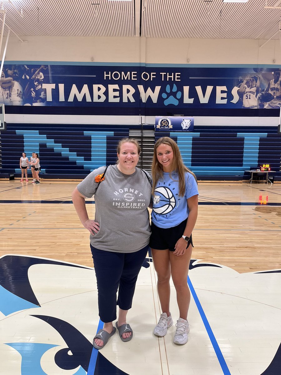 Such an amazing full circle experience to watch Kate Stemmer at Northwood Team camp not as a player but as a collegiate athlete and camp counselor for our teams. Could not be prouder!