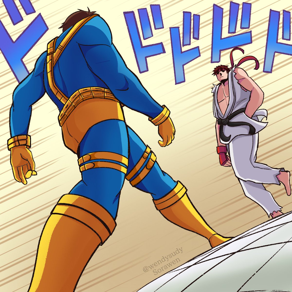 WENDYSUDY's tweet image. Los personajes de Marvel va Capcom dándose en la madre/ Mientras tanto Spiderman y Morrigan reencontrándose 

#spiderman #morrigan #cyclops #ryu #marvelvscapcom #marvel #capcom #jojosbizarreadventure #spongebob #memes #meme