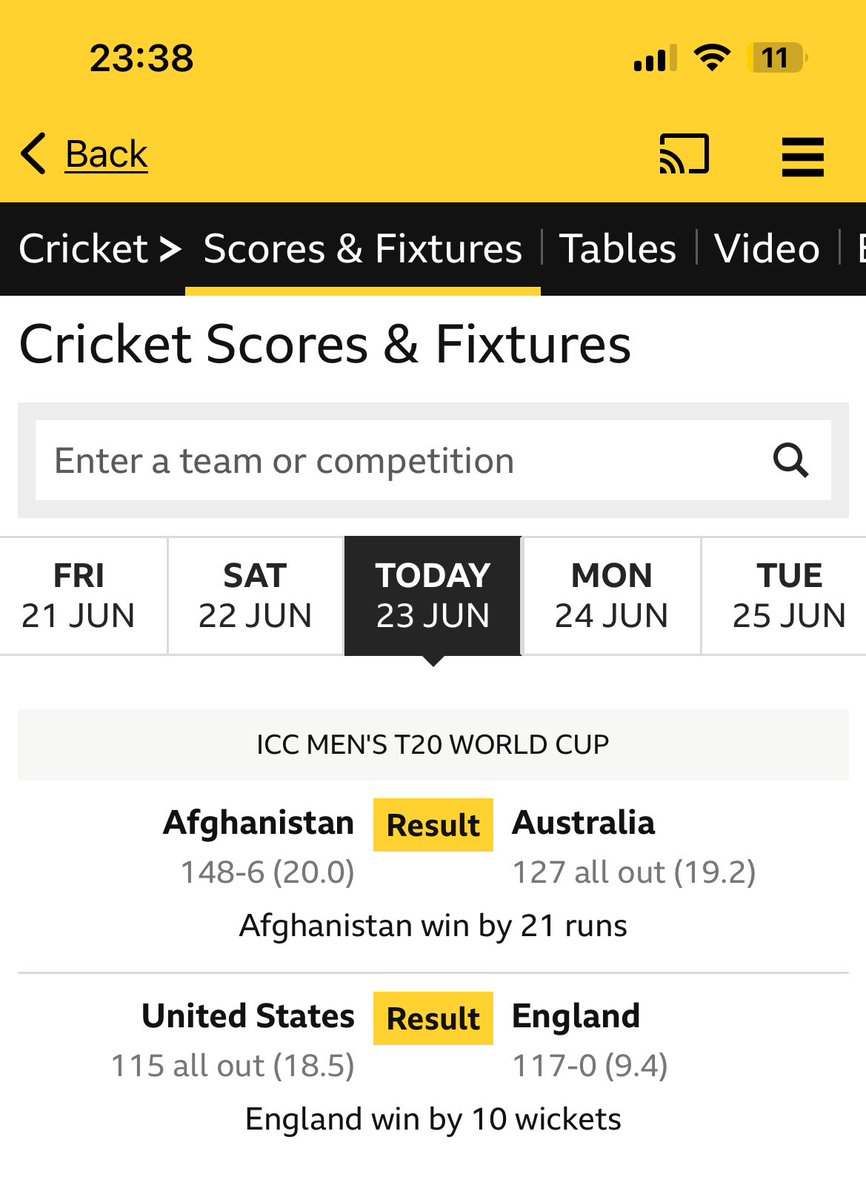 What an enjoyable day of cricket