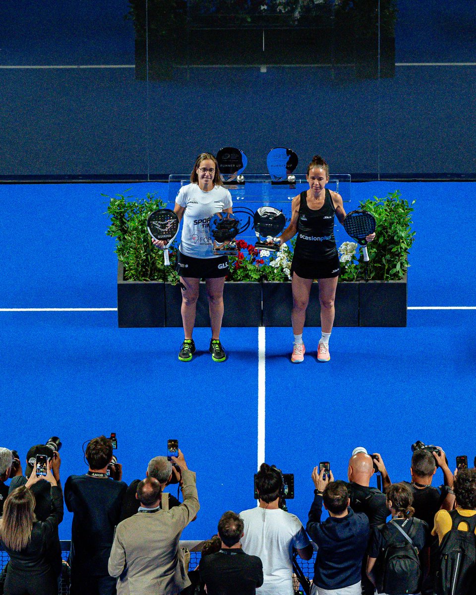 Premier Padel (@premierpadel) on Twitter photo Italy Major Women’s Finalists 🥈🇮🇹 <a href="/pattytxu/">Patty Llaguno Zielinski</a> <a href="/luciasainzp/">Lucía Sainz Pelegri</a>
#PremierPadel #BNLItalyMajor Italy Major Women’s Finalists 🥈🇮🇹 <a href="/pattytxu/">Patty Llaguno Zielinski</a> <a href="/luciasainzp/">Lucía Sainz Pelegri</a>
#PremierPadel #BNLItalyMajor