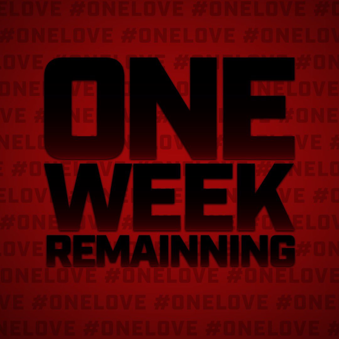 ArizonaAssist's tweet image. ONE WEEK REMAINING in our June #ONELOVE raffle! Purchase any merch from ArizonaAssist.com to enter! #ArizonaAssist #EliteTakesAllOfUs #OneLove #BearDown 🐻⬇️