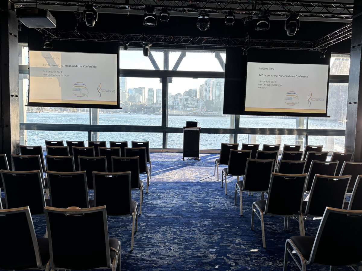 NanoMed (@nanomed_unsw) on Twitter photo All set up for the 14th International NanoMedicine Conference!
We will start at 9am with the welcome session by <a href="/ronachandrawati/">Rona Chandrawati</a>, <a href="/MK_CCI/">Prof Maria Kavallaris AM 🌈</a> and <a href="/KrisKilian/">Kristopher Kilian</a>
#OzNanomed #NanoMedicine2024 All set up for the 14th International NanoMedicine Conference!
We will start at 9am with the welcome session by <a href="/ronachandrawati/">Rona Chandrawati</a>, <a href="/MK_CCI/">Prof Maria Kavallaris AM 🌈</a> and <a href="/KrisKilian/">Kristopher Kilian</a>
#OzNanomed #NanoMedicine2024